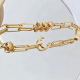 Square Hand Thick Bracelet – Jewelry Gift Ideas — 5