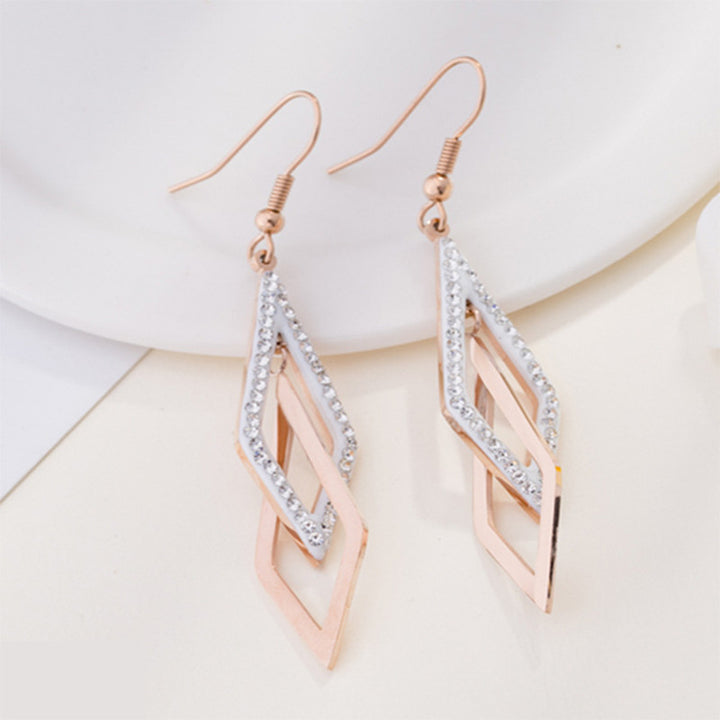 Silver Needle Korean Earrings Temperament All-match – Gifts for Her — 1