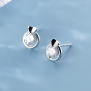 Circle love diamonds and small earrings – Gifts for Couples — 11