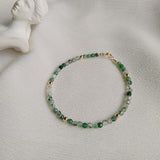 Women's Niche Natural Green Crystal Bracelet – Jewelry Gift Ideas — 3