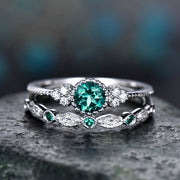 2pcs Colored Diamond Rings Rhinestones Ring – Surprise Gifts — 3