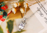 Zircon Owl Pendant Female – Jewelry Gift Ideas — 3
