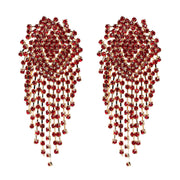 Long tassel inlaid earrings – Holiday Gift Ideas — 11
