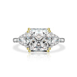 Synthetic High Carbon Diamond Ring S925 Silver – Surprise Gifts — 4