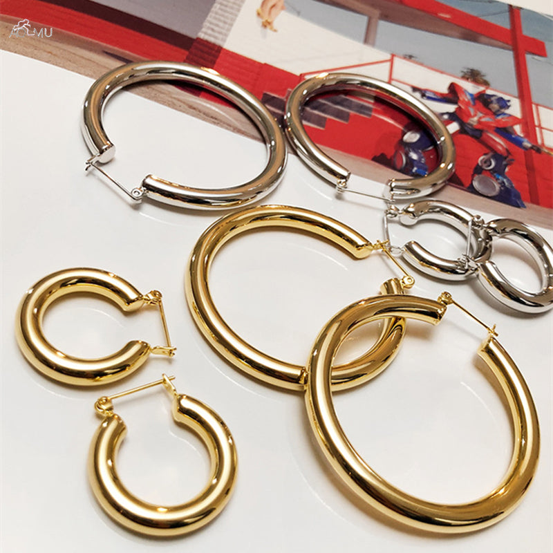 Ring hoop earrings – Small Gift Ideas — 1