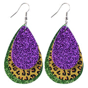 Multi-Layer Stitching Leather Earrings – Everyday Gifts — 3