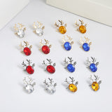 Crystal gem antler earrings – Everyday Gifts — 1