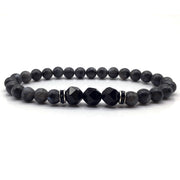 Glitter stone volcanic stone bracelet – Jewelry Gift Ideas — 5