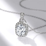 Fancy Diamond and Square Diamond Women's Pendant – Jewelry Gift Ideas — 2