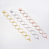 Love Bracelet-shaped Net Red Lesbian Folding Gold – Jewelry Gift Ideas — 5