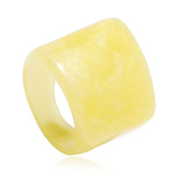 Vintage Resin Special-interest Design Acrylic Ring – Small Gift Ideas — 17