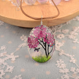 Long Sweater Chain Handmade Real Flower Necklace – Jewelry Gift Ideas — 6