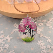 Long Sweater Chain Handmade Real Flower Necklace – Jewelry Gift Ideas — 6