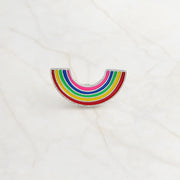 Creative rainbow cloud badge brooch – Jewelry Gift Ideas — 11