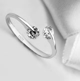 Korean Fashion Simple Loose Diamond Opening Adjustable – Stylish Gifts — 3