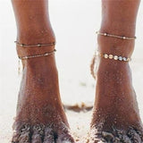 Copper sequin anklet – Holiday Gift Ideas — 2