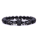 Crown volcanic stone bracelet – Jewelry Gift Ideas — 4