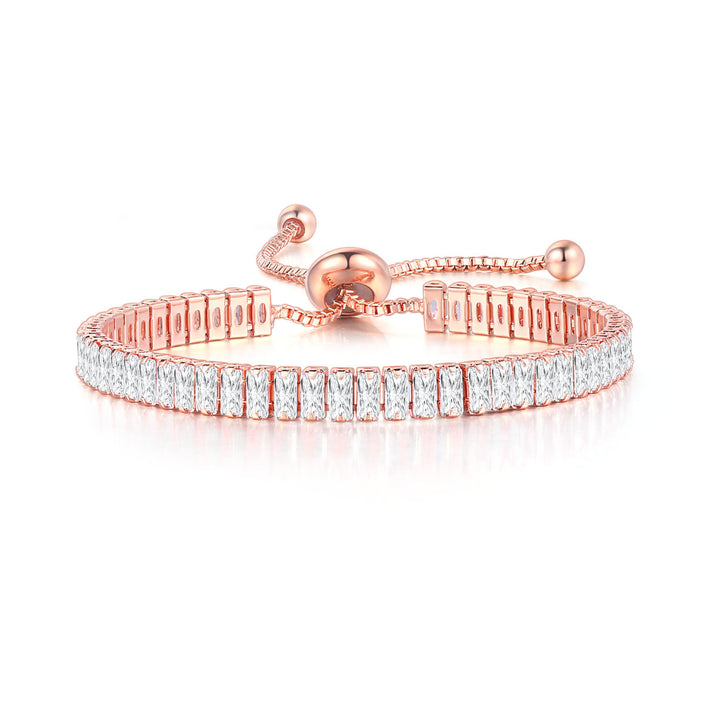 Square Zircon Full Diamond Adjustable Bracelet – Jewelry Gift Ideas — 1