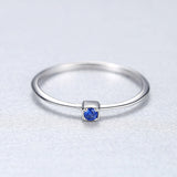 S925 sterling silver gemstone ring – Thoughtful Gifts — 7