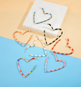 Individual Metal Heart Earrings – Thoughtful Gifts — 4