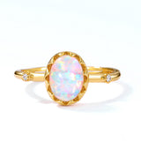 Geometric S925 Silver Plated 9K Gold Luxury Ring – Gifts for Her — 4