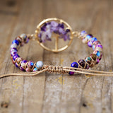 Amethyst Hand Weaving Bracelet Couple Ornament – Jewelry Gift Ideas — 9