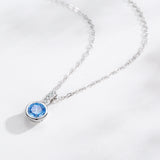S925 Sterling Silver Zircon Necklace For Women – Jewelry Gift Ideas — 5
