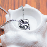Male titanium steel skull necklace – Jewelry Gift Ideas — 3