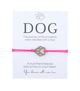 Friendship Bracelet Gift for Him Paw Print – Jewelry Gift Ideas — 9