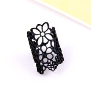 Personalized Hollow Flower Ring Is Cool And Stylish – Birthday Gifts — 5