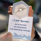 S925 Pure Silver Sea Wave Storm Ring Female Simple – Gifts for Her — 8