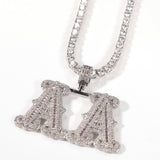 Alphabet Necklace Hip Hop Full Of Diamonds – Jewelry Gift Ideas — 5