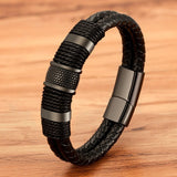 Stainless Steel Cowhide Rope Double Braided – Jewelry Gift Ideas — 4
