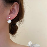 Simple Personality Studs Opal Earrings – Birthday Gifts — 2