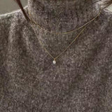 Titanium Steel Plated 18k Gold Double Layer – Jewelry Gift Ideas — 1