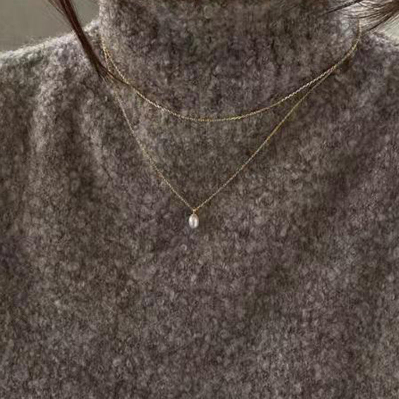 Titanium Steel Plated 18k Gold Double Layer – Jewelry Gift Ideas — 1