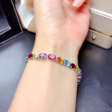 Women's Simulation Rainbow Colorful Tourmaline – Jewelry Gift Ideas — 5
