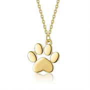 Sterling Silver Necklace Cute Pet Imprint Pendant – Jewelry Gift Ideas — 6