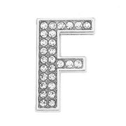 30mm Chrome Color White Diamond Letters Pet Collar – Stylish Gifts — 20