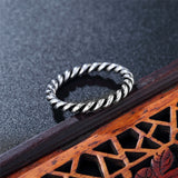 Personality Retro Steel Titanium Steel Ring – Everyday Gifts — 4