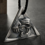 Retro Full-knowing Eye Pendant Necklace – Jewelry Gift Ideas — 1