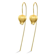 Tulip In Bud Sterling Silver S925 Women's Earrings – Gifts for Her — 2