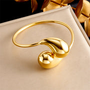 Personalized High-grade Gold-plated Hollow Water – Jewelry Gift Ideas — 6
