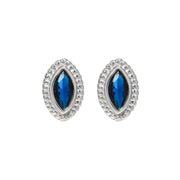 Women's Linen Lace Geometric Diamond Shaped Earrings – Gifts for Her — 4