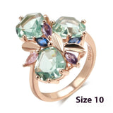 Fashion Creative Alloy Diamond-studded Ring Earrings – Stylish Gifts — 4