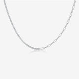 S925 Sterling Silver Thick Straps Clip Stitching – Jewelry Gift Ideas — 9