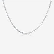 S925 Sterling Silver Thick Straps Clip Stitching – Jewelry Gift Ideas — 9