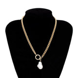 Single-Layer Chain Round Pendant Necklace Female – Jewelry Gift Ideas — 1