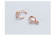Diamond butterfly earrings earrings – Meaningful Gifts — 3