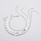 4-pack Set Bracelets Tube Chain Disc Lace – Jewelry Gift Ideas — 2